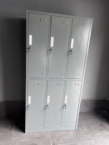 szafka pracownicza 6 drzwiowa bhp